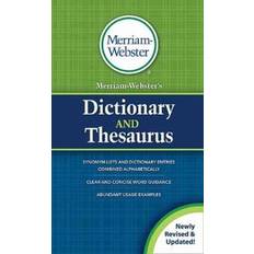 Dictionaries & Languages Books Merriam-Webster's Dictionary and Thesaurus (Paperback, 2020)