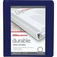 Office Depot Durable View 3-Ring Binder 1" Round Rings
