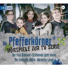 Tysk Lydbøker Die Pfefferkörner - Hörspiele zur TV Serie (Staffel 14) (Lydbok, CD)