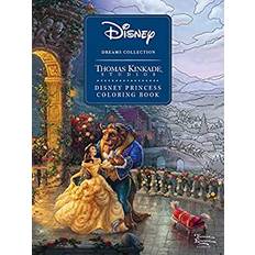 Books Disney Dreams Collection Thomas Kinkade Studios Disney Princess Coloring Book (Paperback, 2020)