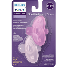 Philips Avent Soothie Heart Pacifier 0-3 M 2-pack