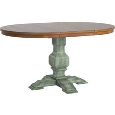 iNSPIRE Q Eleanor Two-Tone Antique Dining Table 40x40"