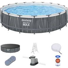 Bestway Swimming Pools & Accessories Bestway Steel Pro Max Round Above Ground Pool 5.49x1.22m