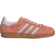 Adidas 41 - Beige - Damen Sneakers Adidas Gazelle Indoor W - Wonder Clay/Clear Pink/Gum