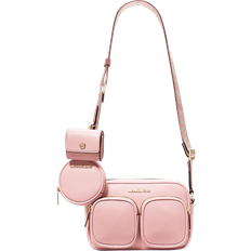 Handbags Michael Kors Jet Set Medium Crossbody Bag with Case for Apple Airpods Pro - Powder Blush