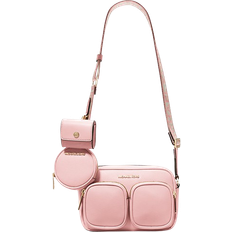 Apple airpods Michael Kors Jet Set Medium Crossbody Bag with Case for Apple Airpods Pro - Powder Blush