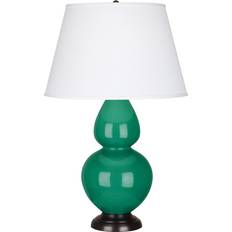Robert Abbey Lighting Double Gourd Emerald Green Table Lamp 31"