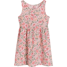 Kinderbekleidung H&M Patterned Cotton Dress - Pink/Floral (1157735055)