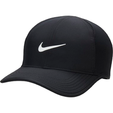 Breathable Accessories Nike Dri FIT Club Unstructured Featherlight Cap - Black/White