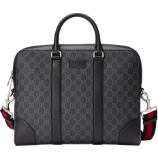 Gucci Herren Aktentaschen Gucci GG Briefcase - Black