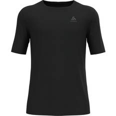 Herren - Merinowolle T-Shirts & Tanktops Odlo technisches t shirt merinos natural schwarz