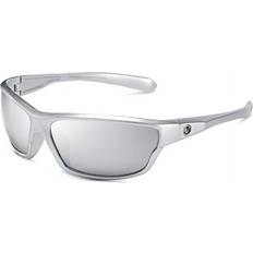 Nitrogen Polarized Wrap Around Sport Sunglasses Silver