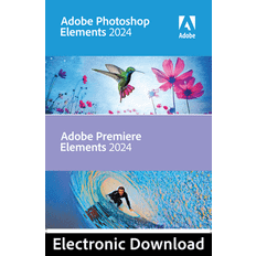 Office Software Adobe Photoshop 2024 and Premiere Elements 2024 for Macintosh, Download