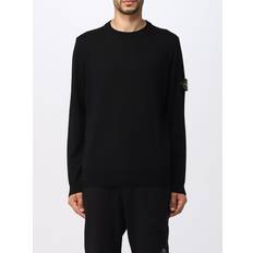 Stone Island Clothing Stone Island Black Crewneck Sweater