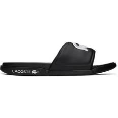 Lacoste Slides Lacoste Black Croco Slides
