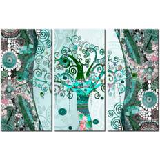 East Urban Home Acrylic Print Emerald Tree Multicolour Wanddeko 60x40cm