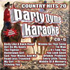 Karaoke Party Tyme Karaoke: Country Hits 20 CD