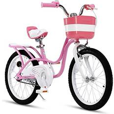 18" Kids' Bikes RoyalBaby Princess Girls - Swan/Classic Pink Kids Bike