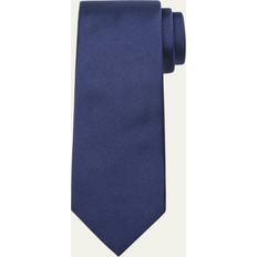 Baumwolle Krawatten Brunello Cucinelli Men's Solid Silk-Cotton Tie