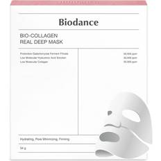 Straffend Gesichtsmasken Biodance Bio-Collagen Real Deep Mask 34g 4-pack
