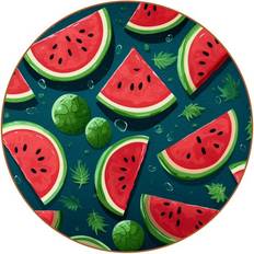 Ownta Watermelon Pattern Premium Coaster 4.3" 6