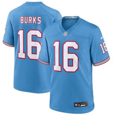 Sports Fan Apparel Nike Youth Treylon Burks Light Blue Tennessee Titans Game Jersey Light Blue