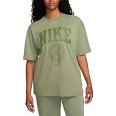 Nike Women's Sportswear Essentials T-shirt - Oil Green/Palm Green