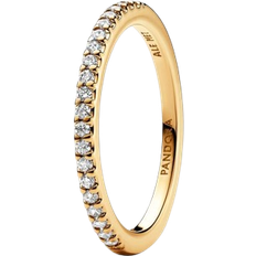 Damen Ringe Pandora Sparkling Band Ring - Gold/Transparent