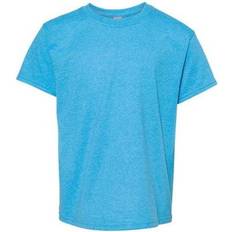 Gildan kid's Heavy Cotton T-Shirt - Heather Sapphire