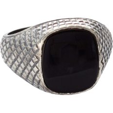 Arven Ring - Silver/Black