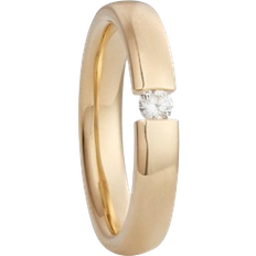 Arven Buckle Ring 0.5ct - Gold/Diamond