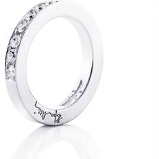 Efva Attling 7 Stars & Signature Ring - Silver/Diamonds