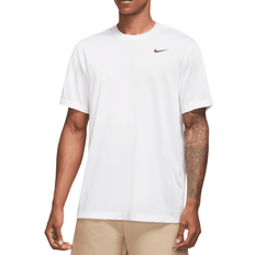 Polyester T-shirts & Tank Tops Nike Men's Dri-FIT Legend Fitness T-shirt - White/Black
