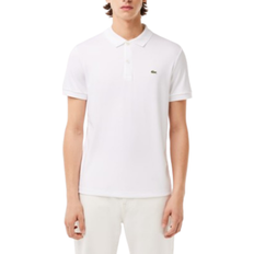 Lacoste White Tops Lacoste Regular Fit Ultra Soft Cotton Jersey - White