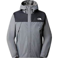 The North Face Men Rain Clothes The North Face Men's Antora Jacket - Smoked Pearl/TNF Black