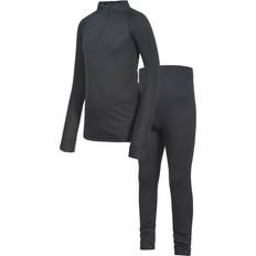 Trespass Kid's Unite360 Thermals - Black X