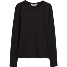 H&M Ribbed Top - Black