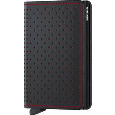 Kartenetuis Secrid Slimwallet - Perforated Black/Red