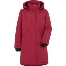 Dame - Røde Kåper & Frakker Didriksons Women's Josefine Parka Mantel Gr rot