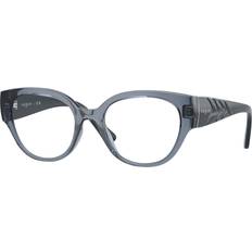 Vogue Eyewear Women Glasses Vogue Eyewear Phantos Eyeglasses, VO5482 Transparent Blue