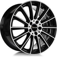 20" Bilfelger Avus AC-M07 Black Polished 8.5x20 5/112 ET56 B66.6