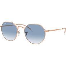 Ray-Ban Unisex Solbriller Ray-Ban Unisex Jack Rose Gold Frame