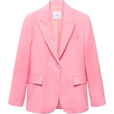 Mango Women's Suit Jacket - Pink