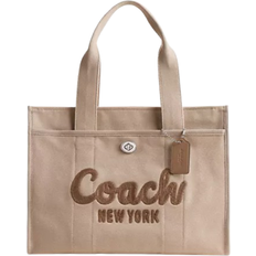 Coach Damen Tragetaschen Coach Cargo Tote 42 - Silver/Dark Natural