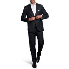 S Suits Alton Lane Modern-Fit Mercantile Tailored Performance 2 Piece Suit - Black