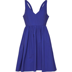 Nylon - XL Kjoler Selected Felia Sleeveless Short Dress - Royal Blue