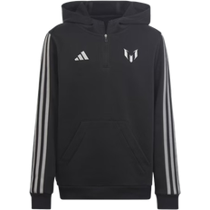 adidas Junior Messi Hoodie - Black