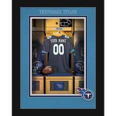 Fan Creations Tennessee Titans 12'' x 16'' Personalized Team Jersey Print