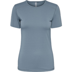 Only Solid Colored Training Tee - Grey/Blue Mirage