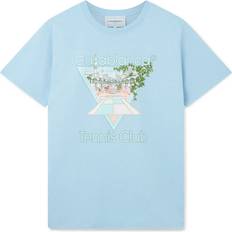 Casablanca Tennis Club Icon T-shirt - Pale Blue